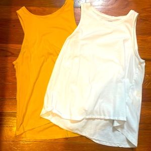 Two tank tops size small old navy